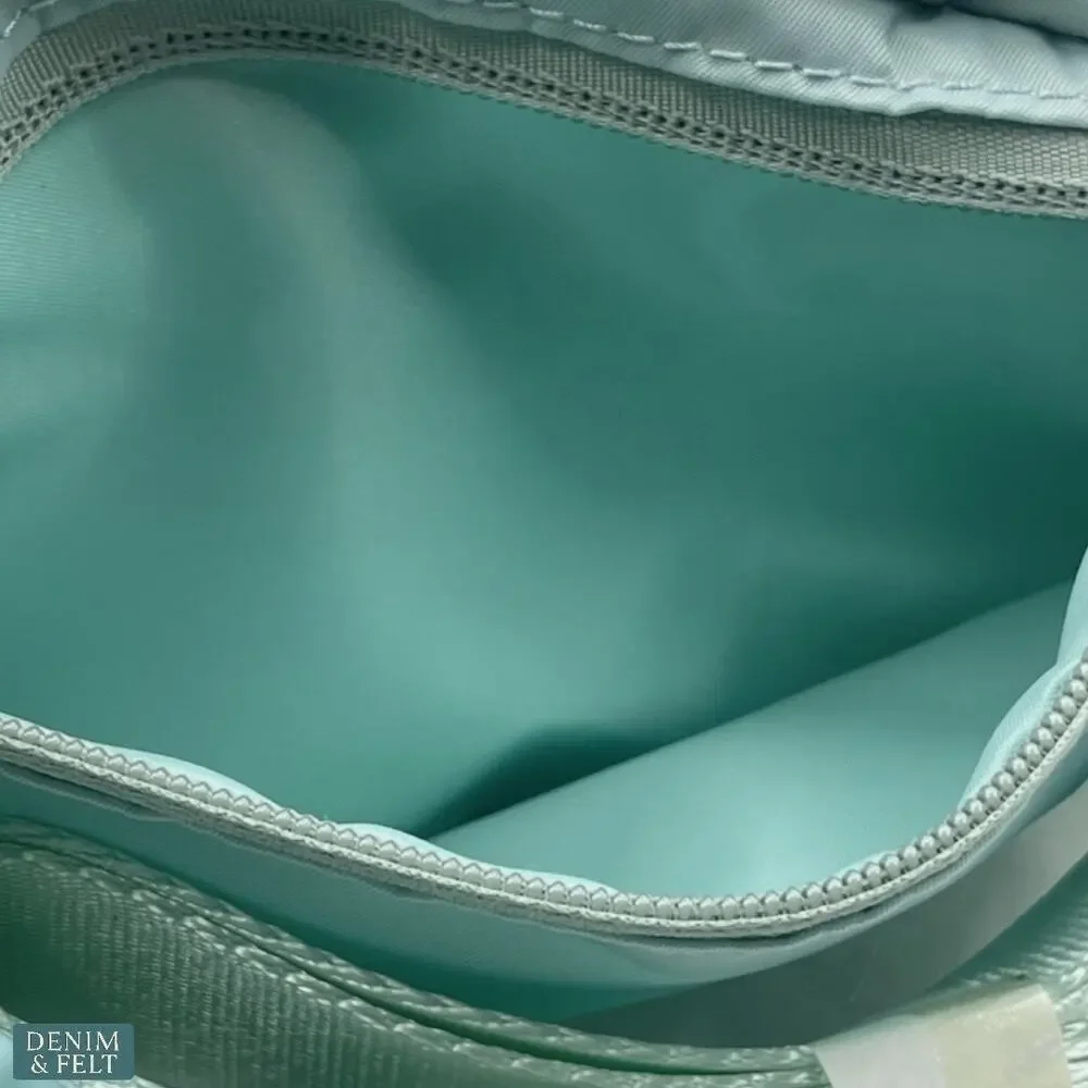 NEW‎ Lululemon Everywhere Belt Bag Mint Green Nylon Zip Crossbody Fanny Pack